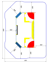 Песочный дворик ПС-88 для детской площадки