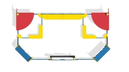 Песочный дворик ПС-88 для детской площадки, фото 3