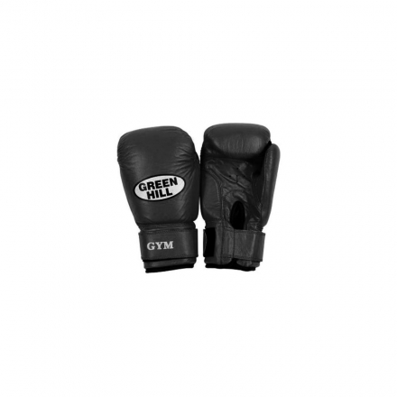 Перчатки боксерские GYM черные BGG-2018 (14oz), фото 1