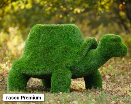 Топиари Черепаха с кашпо, Мудрая газон Eco, фото 4