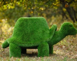 Топиари Черепаха с кашпо, Мудрая газон Eco, фото 8