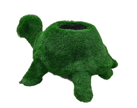 Топиари черепаха Ида, с кашпо, h=130см — газон Deluxe, фото 2