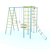 Дачный спортивный комплекс СпортОкей П-образный 2 + трап