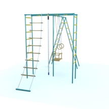 Дачный спортивный комплекс СпортОкей П-образный 2 + трап