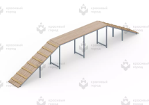 Элемент «Рампа» для дрессировски собак Элемент «Рампа» для дрессировски собак