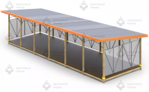 Теневой навес тип 6.9