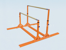 Брусья универсальные тренировочные со стеклопластиковыми жердями Брусья универсальные тренировочные со стеклопластиковыми жердями