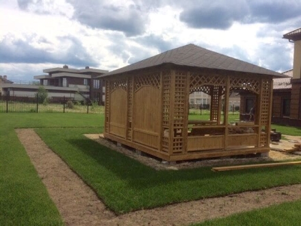 Прямоугольная беседка АВГУСТ, фото 12