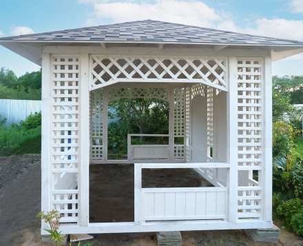 Прямоугольная беседка АВГУСТ, фото 8