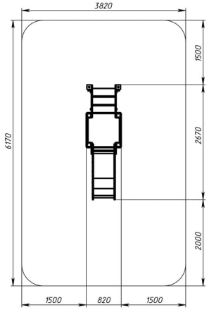 Горка - ИО 41.15.01-21 - Королевство (Коты) H=750, фото 6