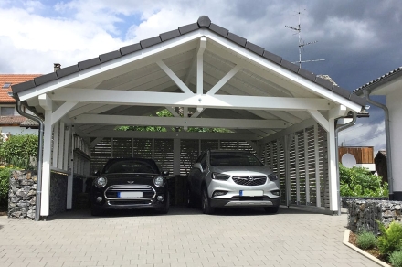 Навес для автомобилей РУБЛЕВСКИЙ Несущий каркас, фото 1