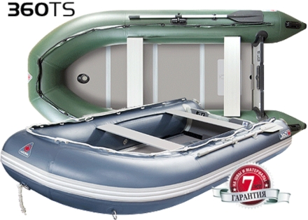 Лодка ПВХ Юкона (YUKONA) 360 TS Фанерная слань, фото 1