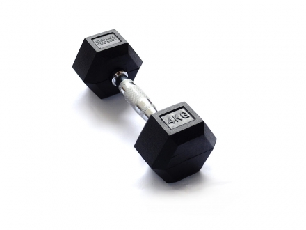 Гантель 4 кг гексагональная, фото 5