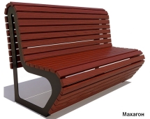 Скамейка парковая Премиум, Сосна 1,8 м