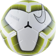 Мяч футбольный профессиональный &quot;NIKE Magia II&quot;,р.5, FIFA Quality Pro (FIFA Appr), бело-черно-салатовый