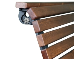 Скамейка Алушта, Сосна 1,8 м, фото 9