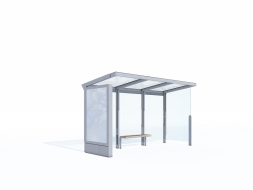 Aureo AE310b-SS павильон остановочный