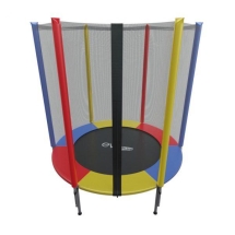 Детский батут с внешней сеткой EVO JUMP 4,5ft (140см), цветной Детский батут с внешней сеткой EVO JUMP 4,5ft (140см), цветной