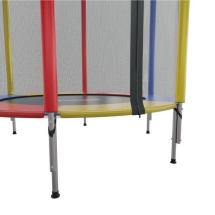 Детский батут с внешней сеткой EVO JUMP 4,5ft (140см), цветной Детский батут с внешней сеткой EVO JUMP 4,5ft (140см), цветной