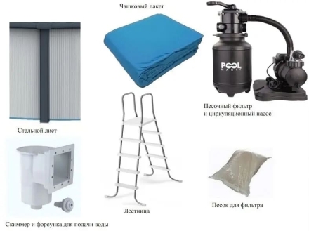 Бассейн PoolMagic Sky 3,6x1,3 м Standart, фото 2