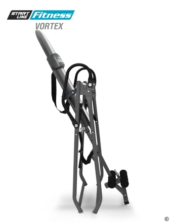 Инверсионный стол Vortex серо-серебристый с подушкой, фото 9