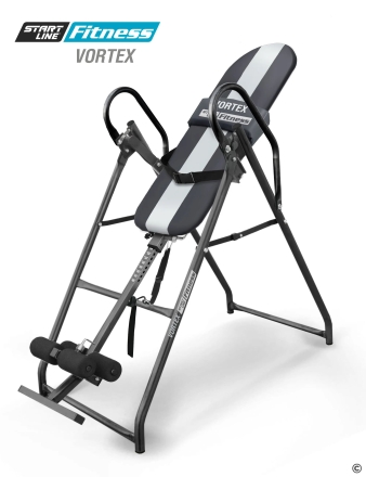 Инверсионный стол Vortex серо-серебристый с подушкой, фото 8