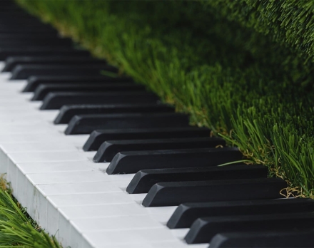 Топиари рояль Софии С пуфом- газон Deluxe, фото 6