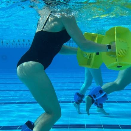 Аквагантели Hydrorevolution Hydro-Tone Bells максимальное сопротивление, желтый HR\HYDROBELL\00-00-00, фото 7