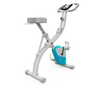 Велотренажер X-Bike DFC DavCreator, бело-голубой B02 Велотренажер X-Bike DFC DavCreator, бело-голубой B02