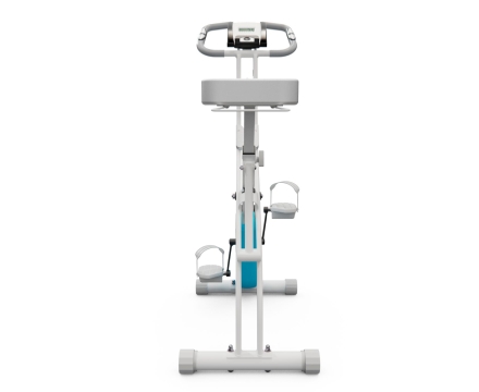 Велотренажер X-Bike DFC DavCreator, бело-голубой B02, фото 3