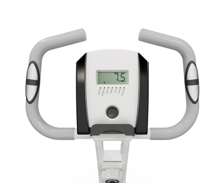 Велотренажер X-Bike DFC DavCreator, бело-голубой B02, фото 6