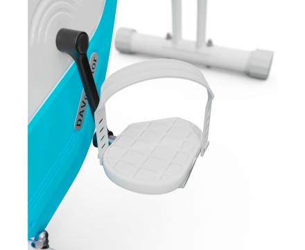 Велотренажер X-Bike DFC DavCreator, бело-голубой B02, фото 8