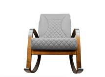 Массажное кресло качалка FUJIMO CAROLINE F2001 TCF Серый (TONY 13)