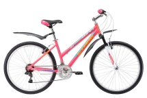 Велосипед Stark'17 Luna 26.1 V розово-желтый 16"