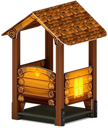 Домик малый 2 (эко) МФ 10.01.02-02, фото 2