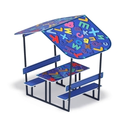 Столик детский с навесом (Азбука) - МФ 31.01.08-02, фото 1