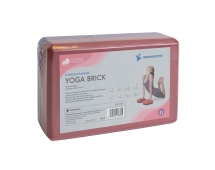 Блок для йоги бордовый-фиолетовый