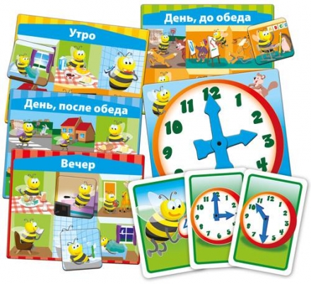 Настольная игра &quot;Учим время&quot; Tactic, фото 3