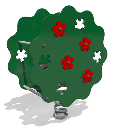 Качалка Деревце ВСТ 5253 на 1 пружине для детской площадки, фото 1