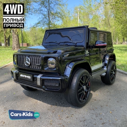 Электромобиль Mercedes-Benz AMG G63 k999kk 4WD черный, фото 1