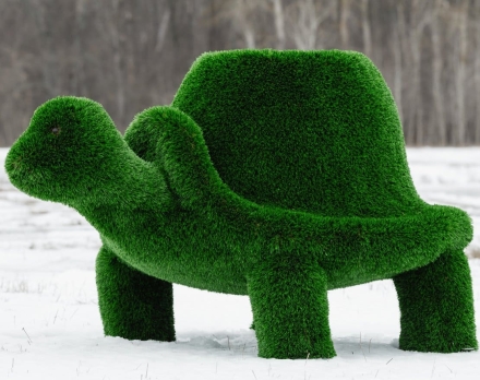 Топиари Черепаха с кашпо, Мудрая газон Deluxe, фото 2