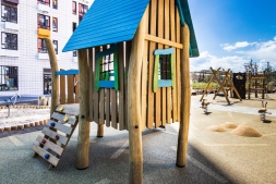 Игровой комплекс Эко 071101 для детской площадки, фото 4 Игровой комплекс Эко 071101 для детской площадки, фото 4