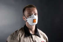 Респиратор с клапаном Jeta Safety, FFP2 NR D, трехпанельный JM-9322