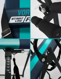 Инверсионный стол Vortex сине-бирюзовый с подушкой, фото 11