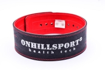 Пояс для пауэрлифтинга 100 мм с карабином двухслойный