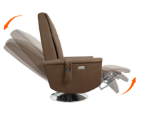 Массажное релакс кресло FUJIMO ORLANDO F3004 UEF Мокко (Orlando 6)