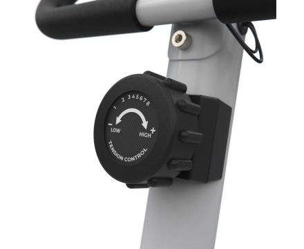 Велотренажер DFC B504B магнитный (белый корпус, зеленая полоса), фото 7