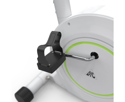 Велотренажер DFC B504B магнитный (белый корпус, зеленая полоса), фото 9