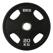 Диск олимпийский профессиональный BRONZE GYM полиуретан 20 кг