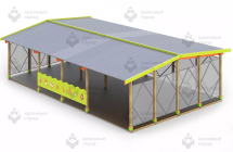 Теневой навес тип 6.4